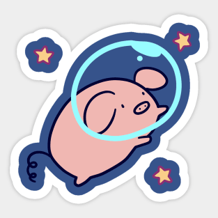 Space Pig Sticker